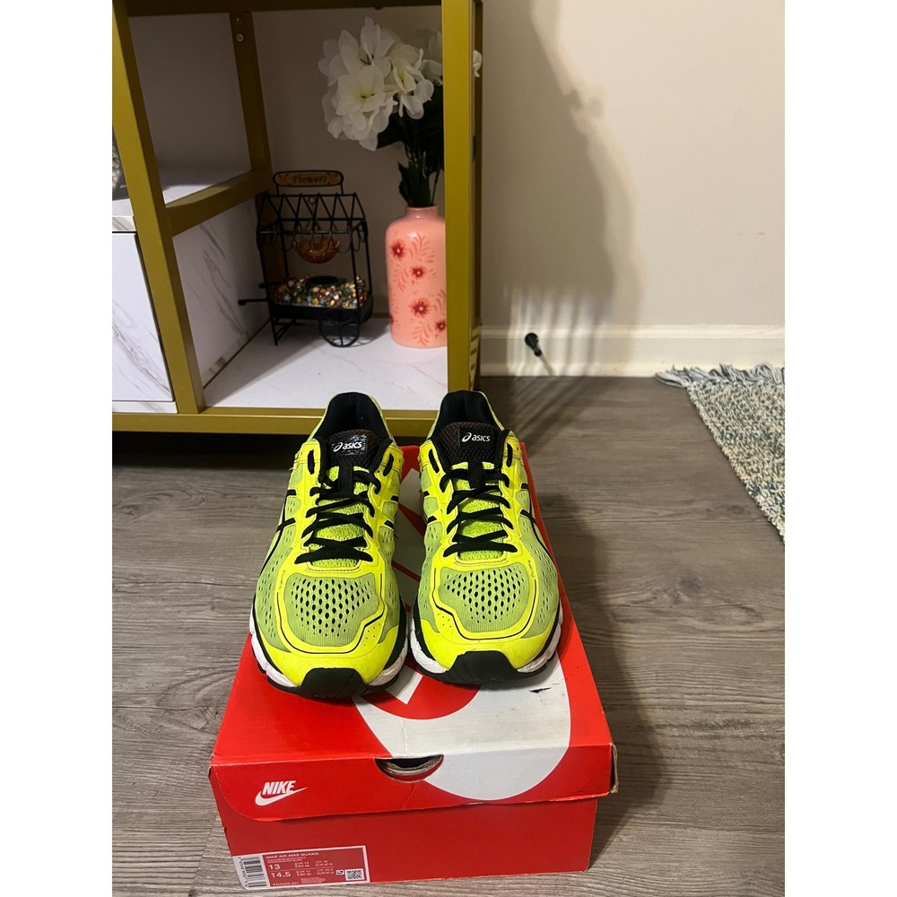 ASICS Gel Kayano 22 Men's T547N Lime Size 10 - Picture 2 of 8